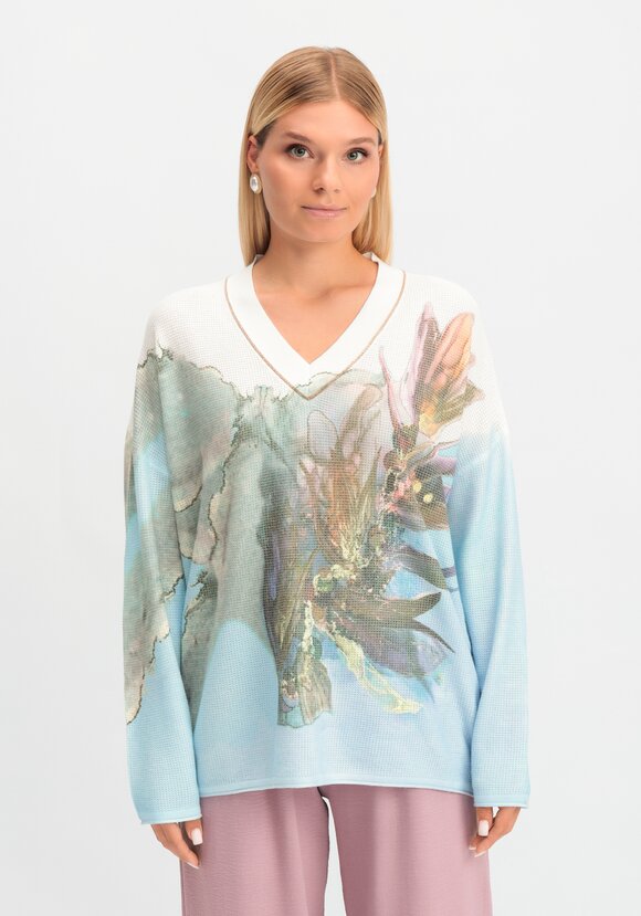 Джемпер Ариэла шир.  580, рис. 19