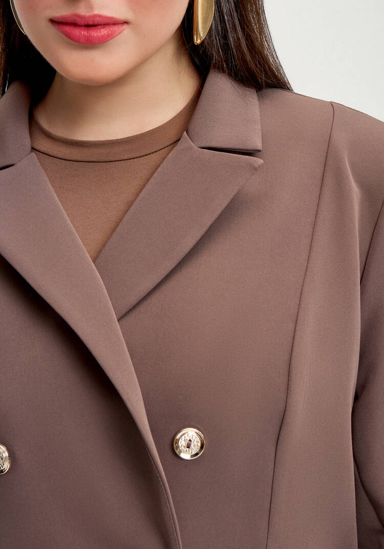 Пиджак двубортный шир.  750, рис. 21