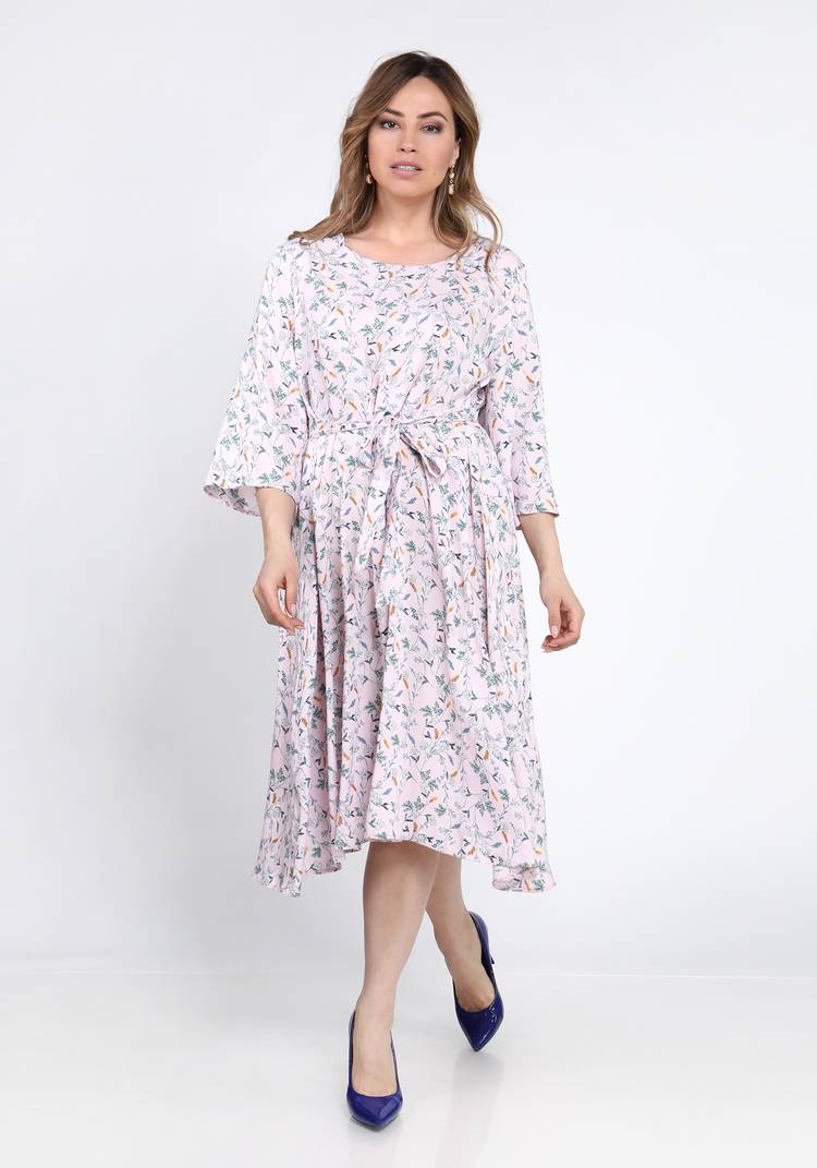 Платье с принтом мильфлер шир.  750, рис. 21