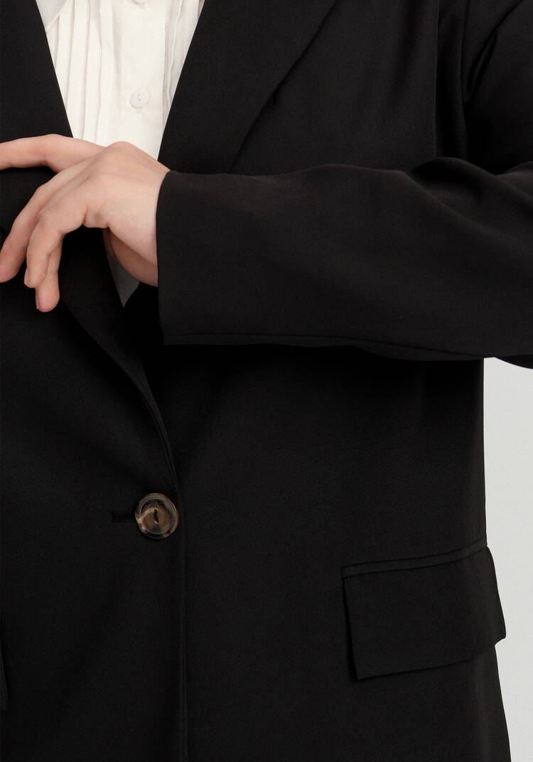 Пиджак однобортный на подкладке шир.  750, рис. 15