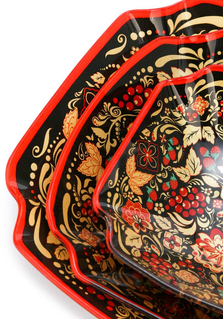 Набор салатников из стекла, 3 шт. шир.  750, рис. 7