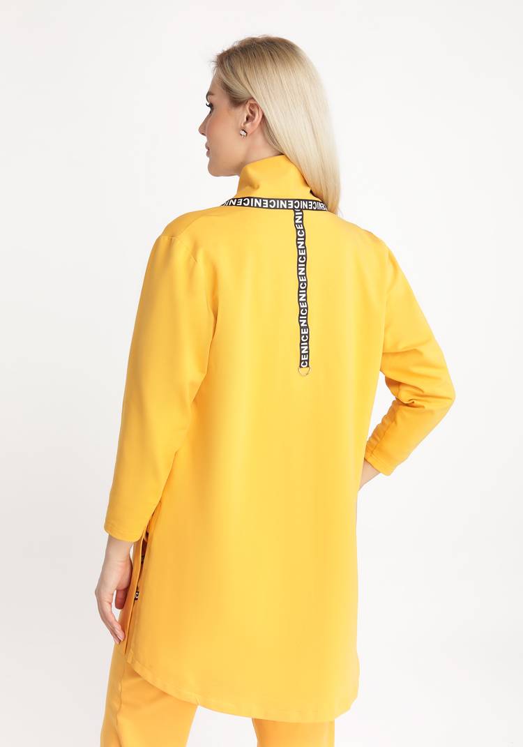 Кардиган с тесьмой шир.  750, рис. 6