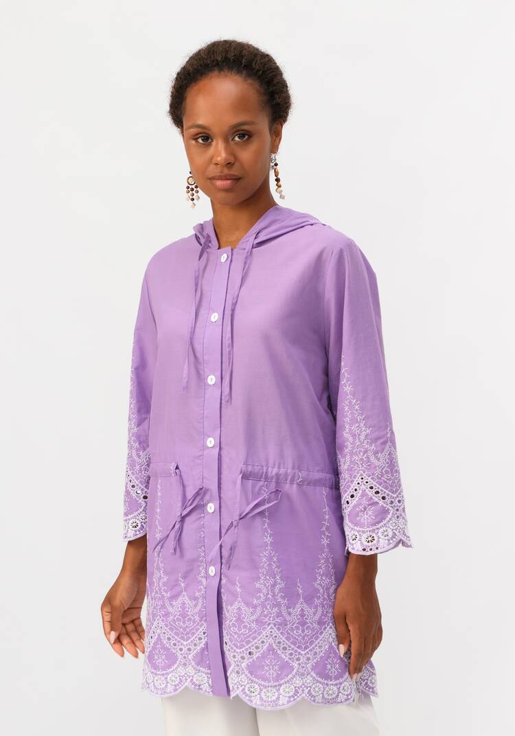 Ветровка летняя с капюшоном шир.  750, рис. 34