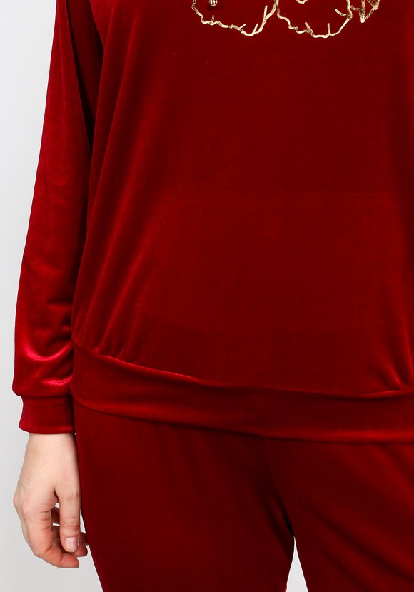 Костюм Бархатный шик шир.  580, рис. 12