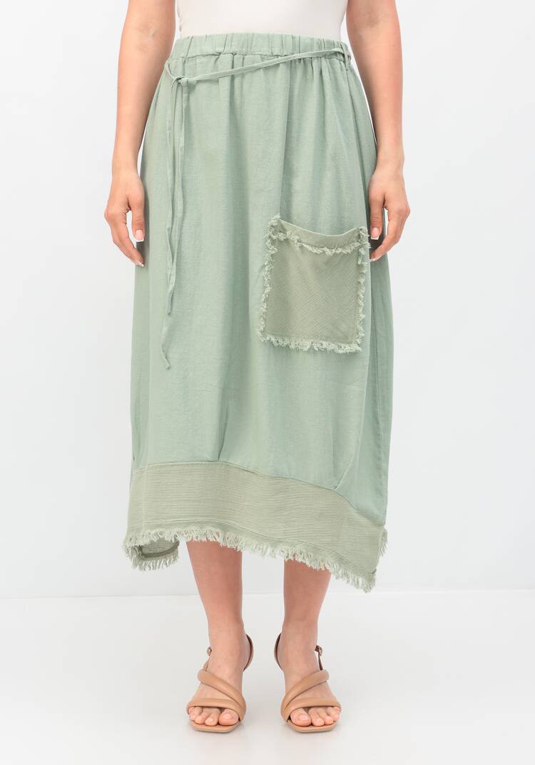 Юбка на резинке Камиль шир.  750, рис. 4