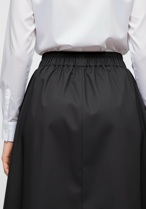 Юбка свободного кроя с кружевом шир.  580, рис. 6