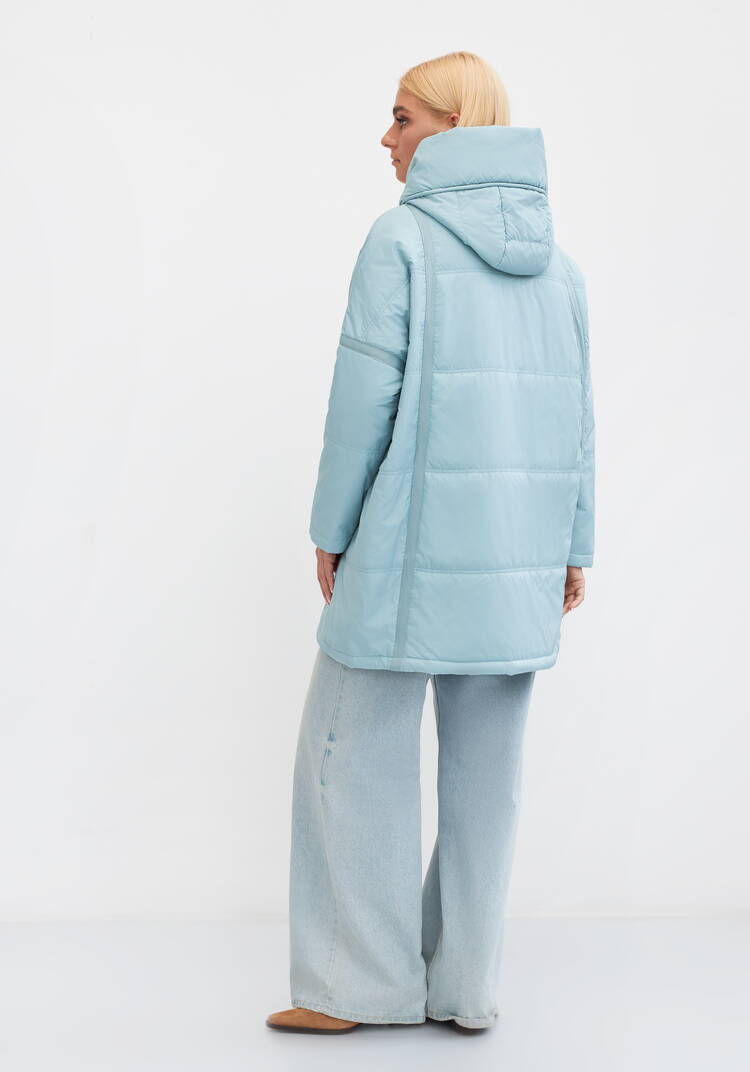 Куртка свободного кроя на молнии Белла шир.  750, рис. 3