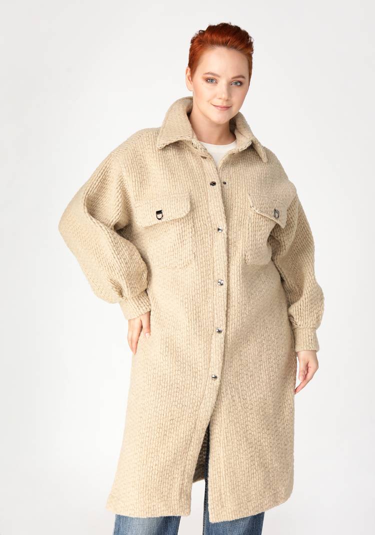 Пальто-рубашка Ромула шир.  750, рис. 1