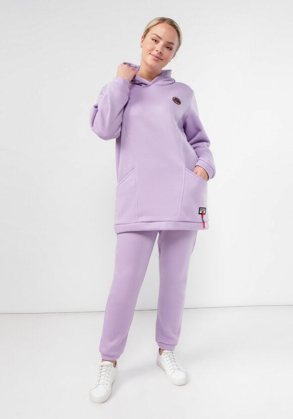 Толстовка удлиненная с капюшоном шир.  580, рис. 9