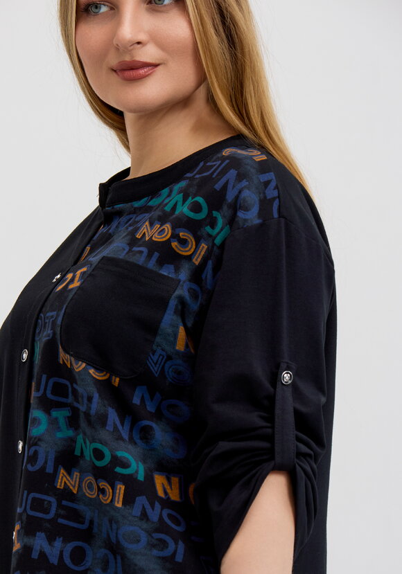 Блуза Настроение шир.  580, рис. 18