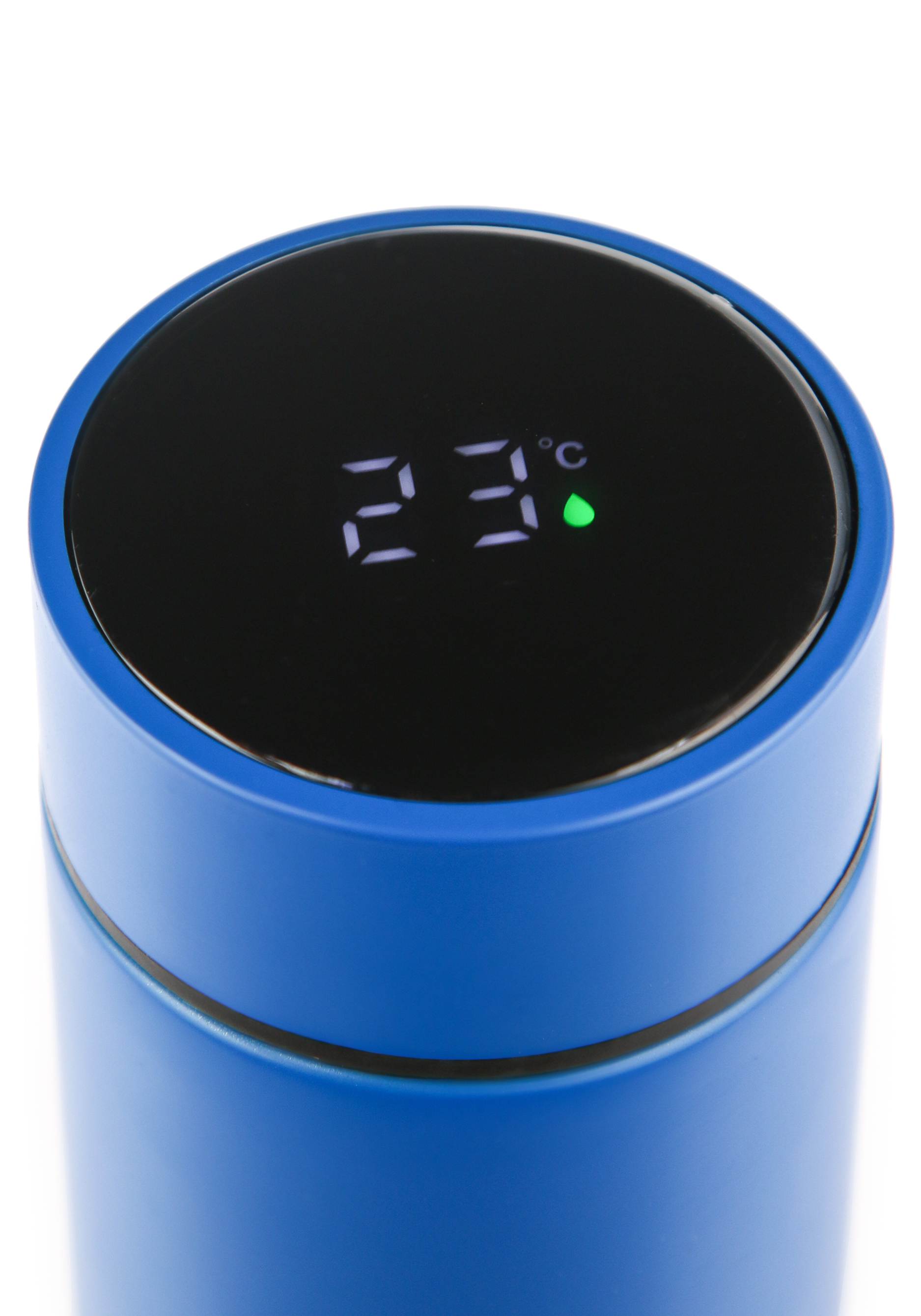 Термос с датчиком температуры IRIT, цвет синий - фото 4