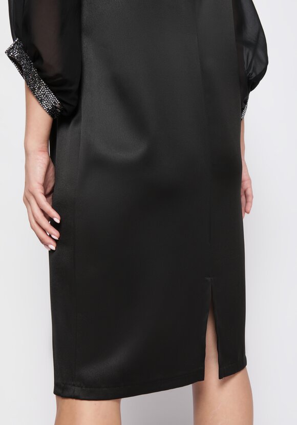 Платье Стиль рукавами из вуали шир.  580, рис. 23