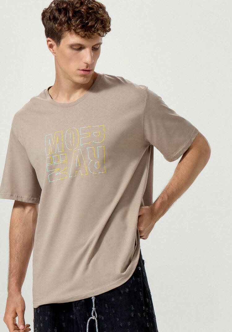 Комплект футболок с лаконичным принтом, 2 шт. шир.  750, рис. 41