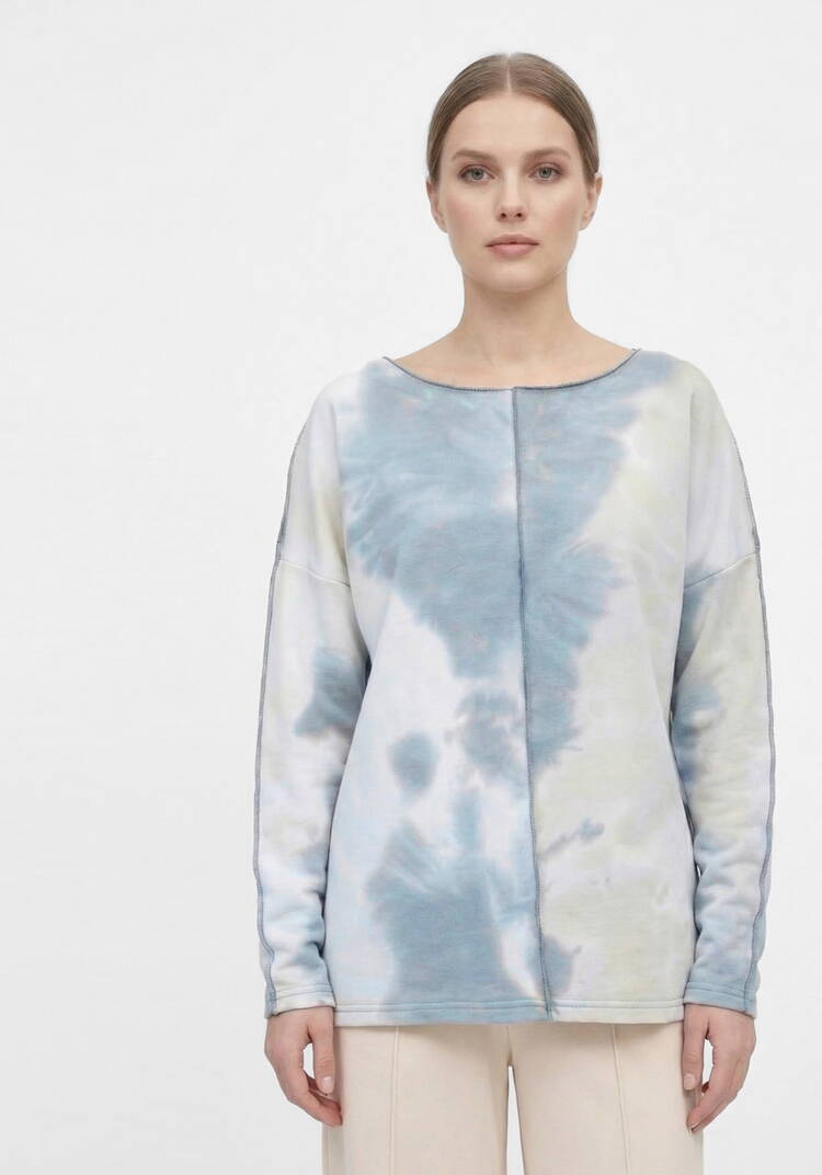 Лонгслив со спущенным плечом и оверлоком шир.  750, рис. 12