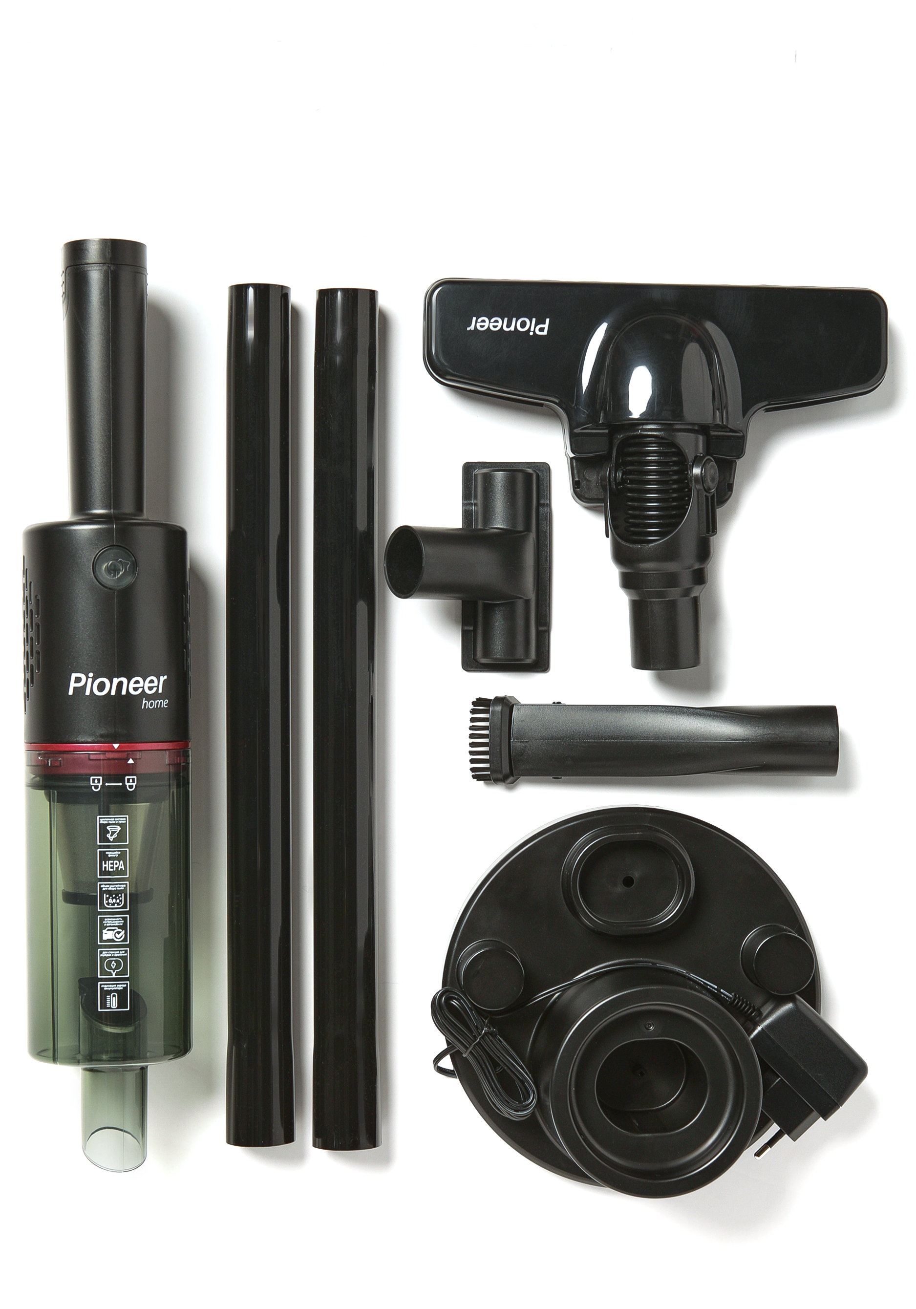 Вертикальный беспроводной пылесос 2 в 1