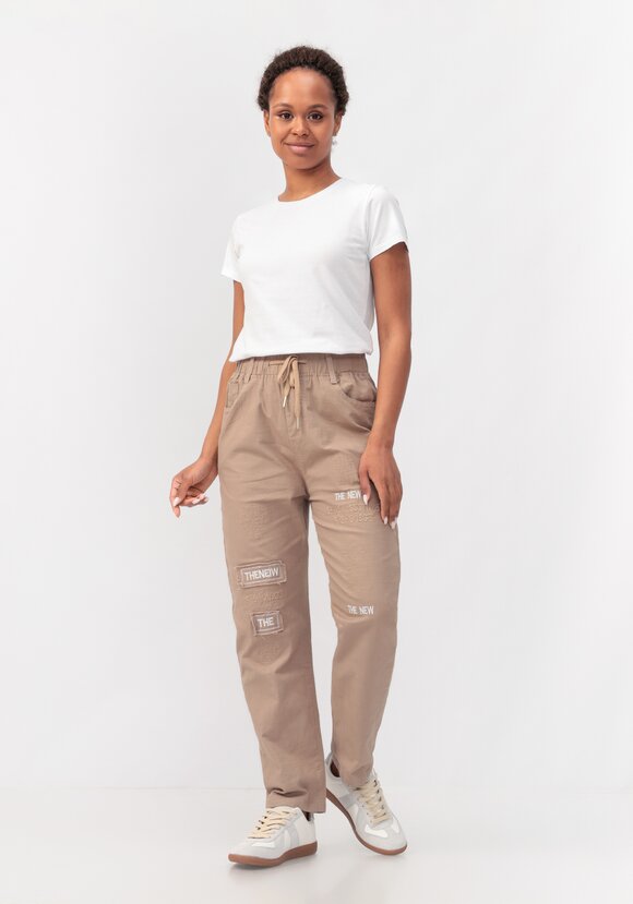 Брюки с декором шир.  580, рис. 2