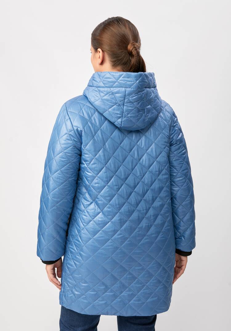 Куртка с капюшоном удлиненная шир.  750, рис. 12