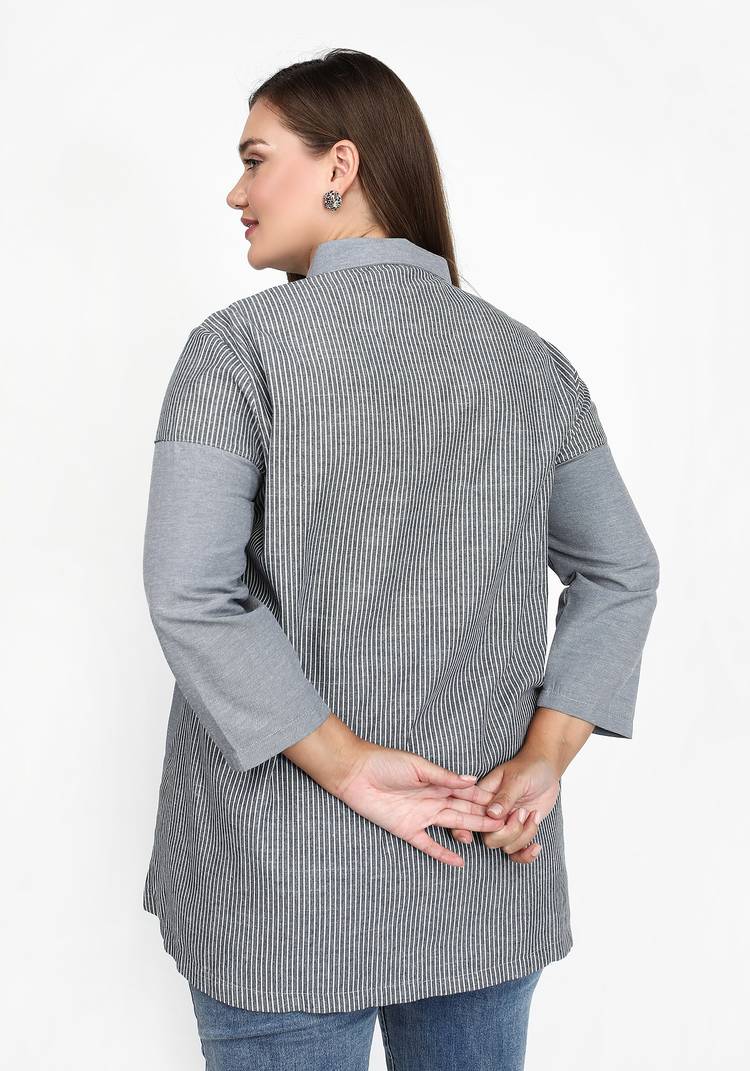 Блуза Яркость жизни шир.  750, рис. 6