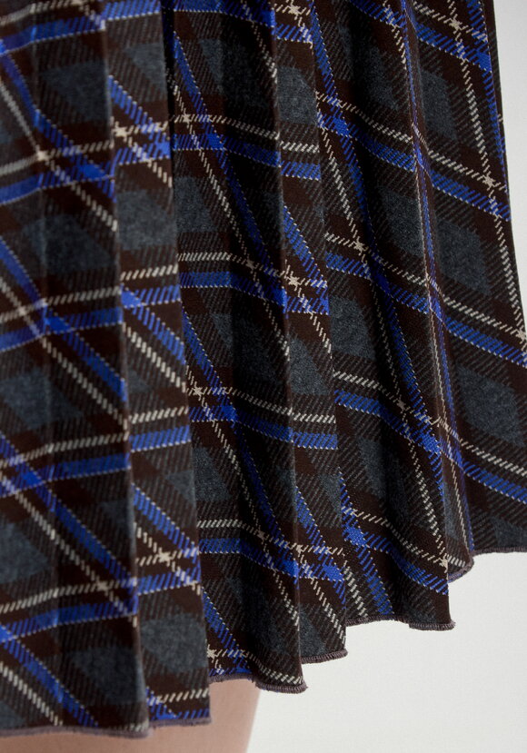 Юбка в клетку плиссированная шир.  580, рис. 12