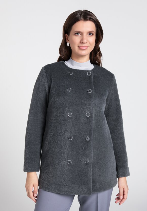 Пиджак двубортный утепленный Стейси шир.  580, рис. 20