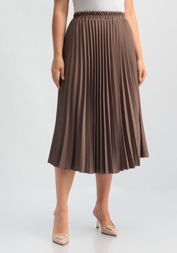 Юбка свободного кроя плиссированная шир.  580, рис. 20