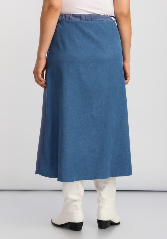 Юбка комбинированная на эластичной ленте шир.  580, рис. 21