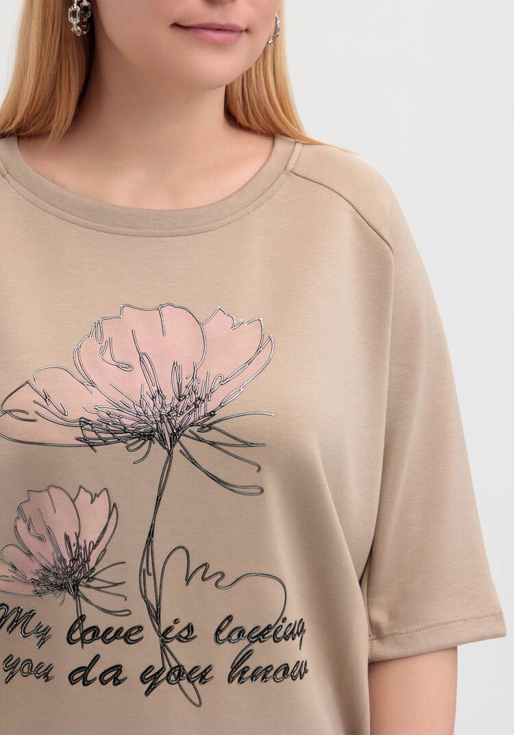 Блуза Аленький цветочек шир.  750, рис. 25