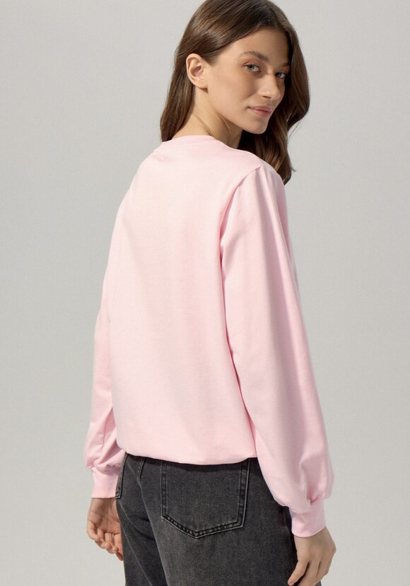 Свитшот с объемным принтом на груди шир.  580, рис. 10