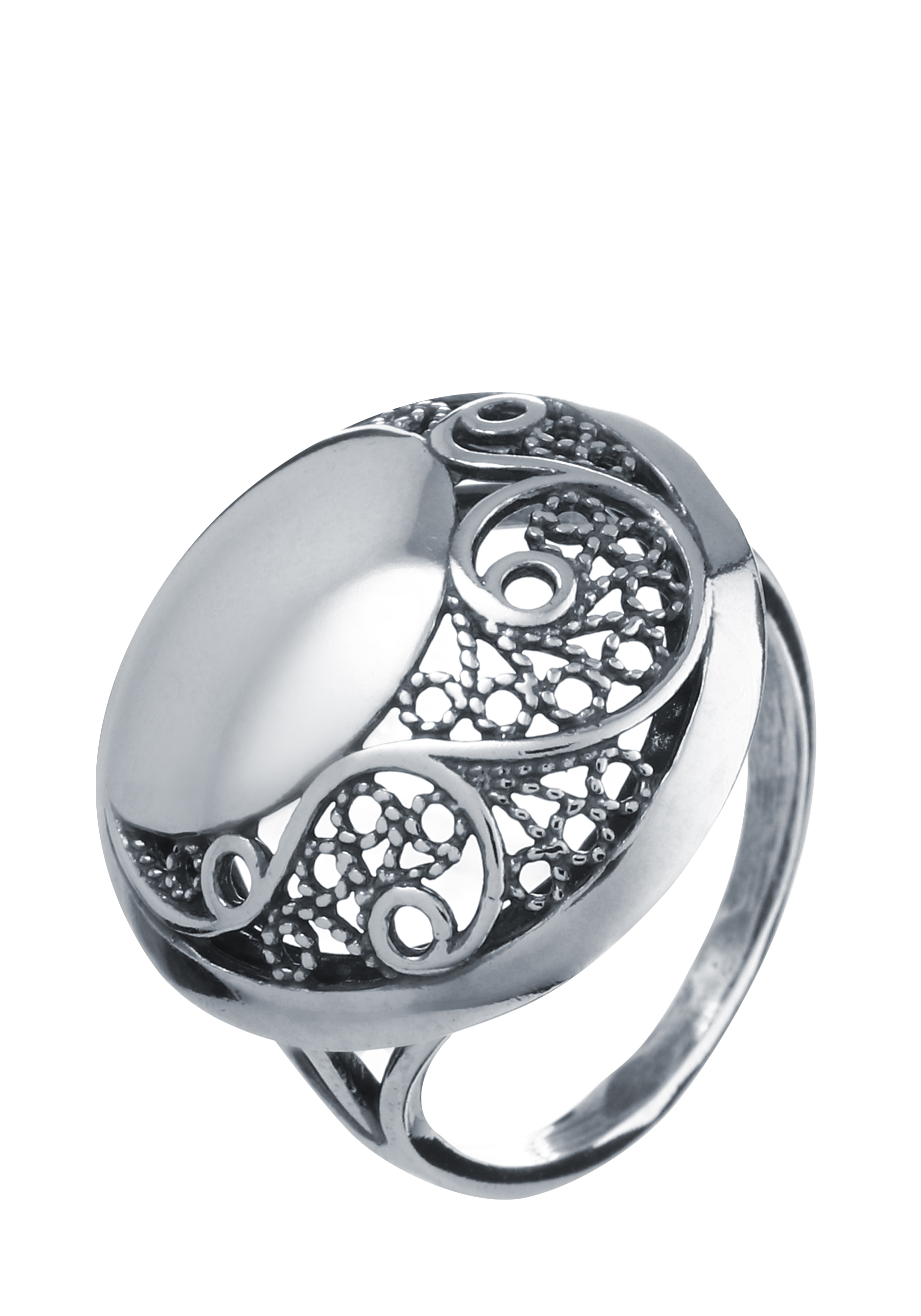 серебряное кольцо восточная красавица Кольцо серебряное 
