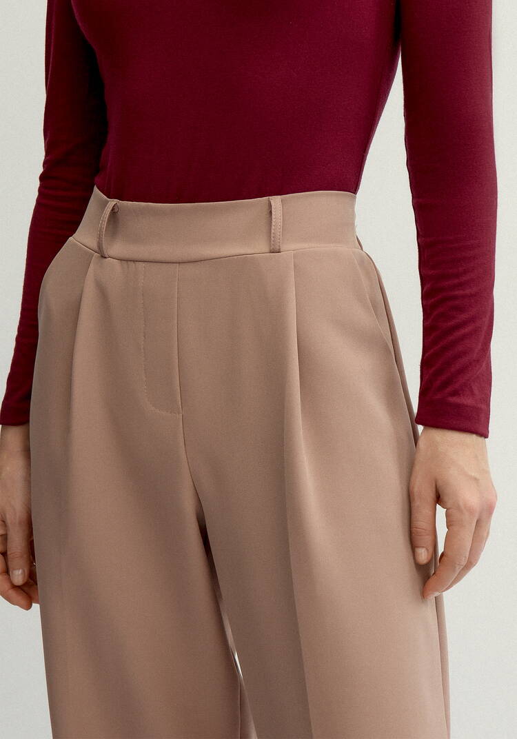 Брюки широкого кроя палаццо шир.  750, рис. 20