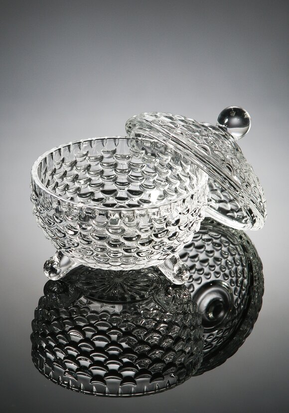 Ваза с крышкой Шарм шир.  580, рис. 3