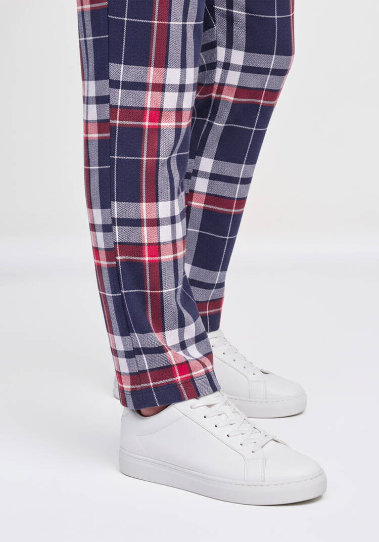 Брюки мужские прямые на резинке со шнурком шир.  750, рис. 12