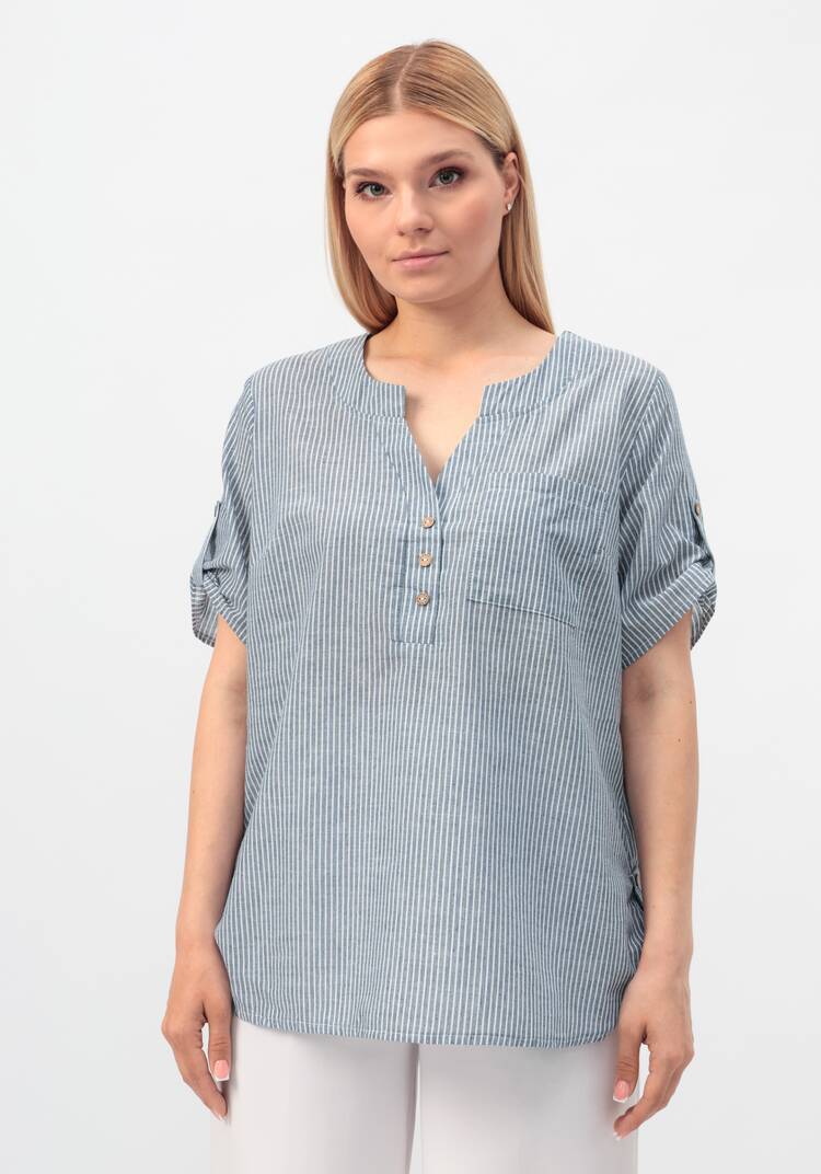 Блуза Агафья шир.  750, рис. 4