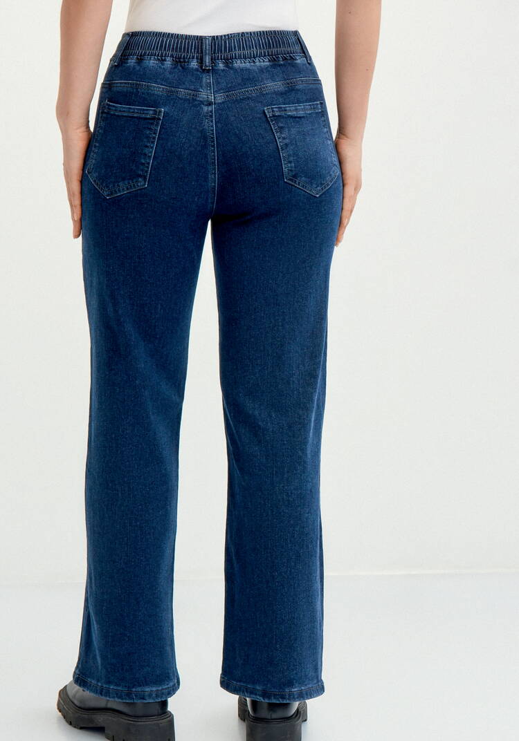 Джинсы утеплённые, широкие шир.  750, рис. 10