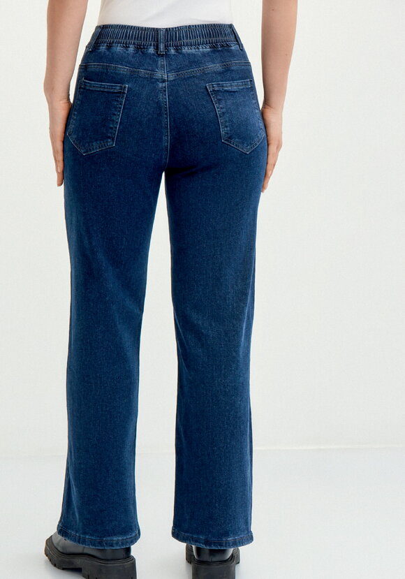 Джинсы утеплённые, широкие шир.  580, рис. 10