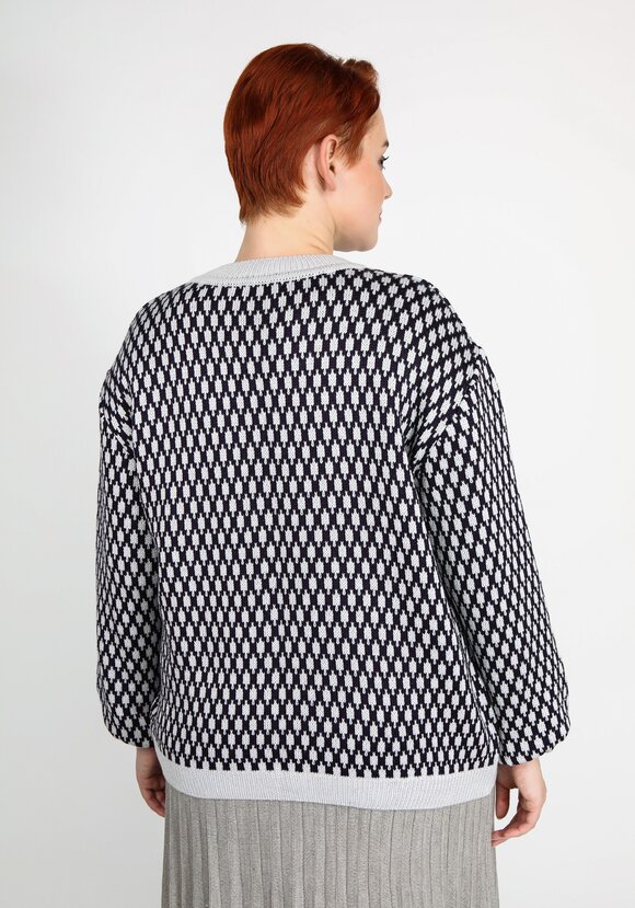 Джемпер с манжетами и объемным рукавом шир.  580, рис. 2