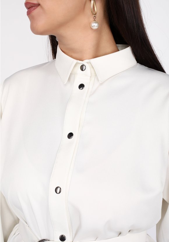 Рубашка классическая с поясом шир.  580, рис. 2