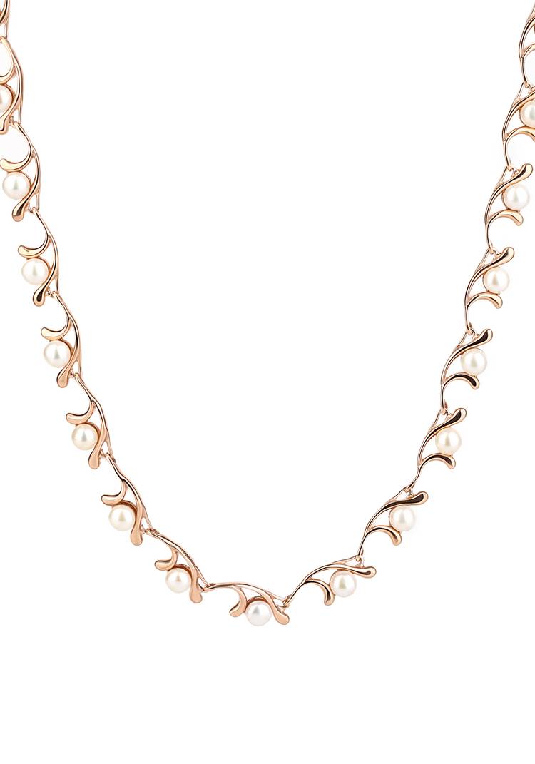 Колье серебряное Элена шир.  750, рис. 1