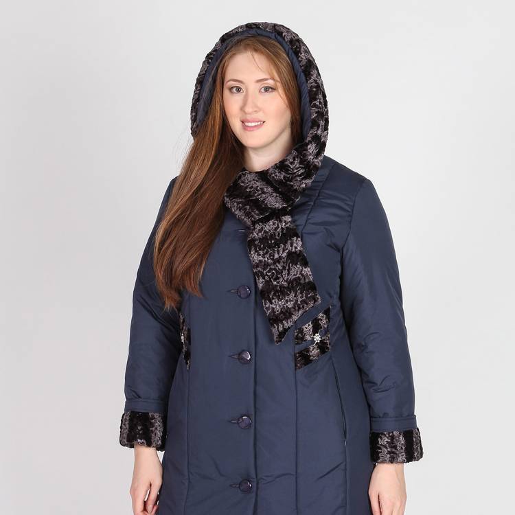 Куртка с декоративными вставками шир.  750, рис. 15