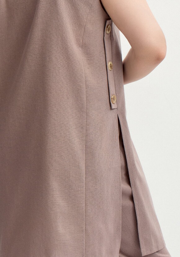 Жилет изо льна шир.  580, рис. 7