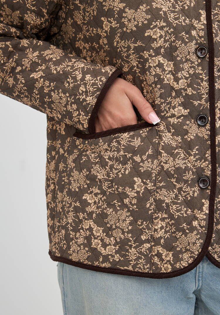 Куртка с цветочным принтом Аманда шир.  750, рис. 18