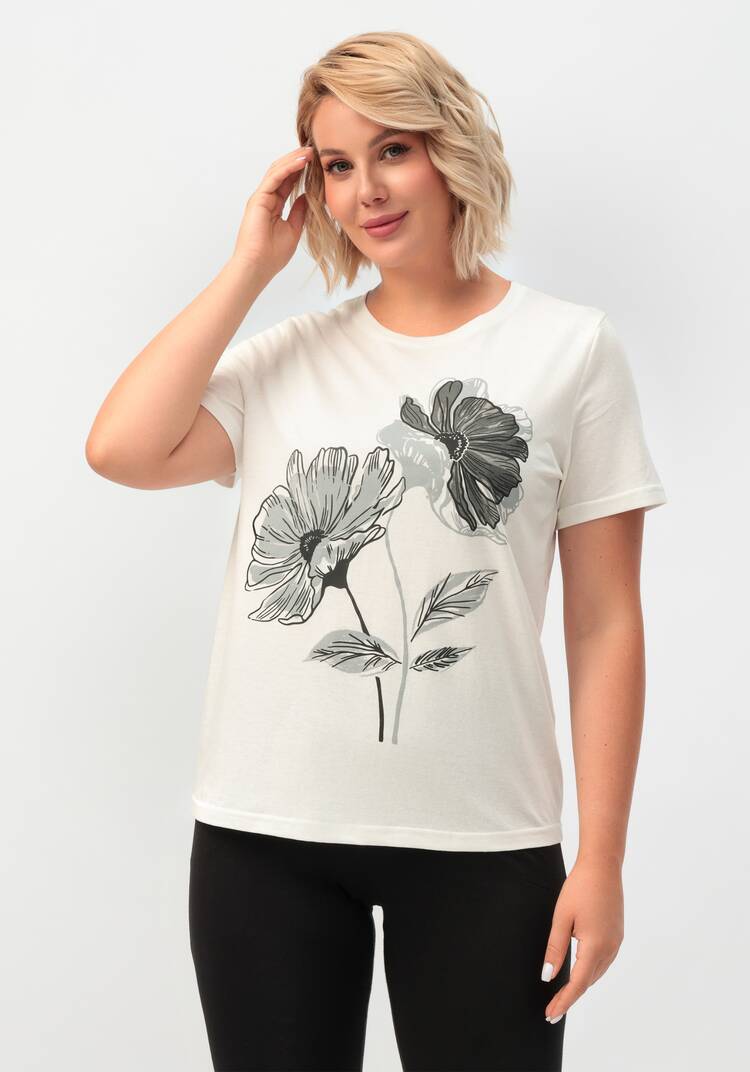 Костюм с принтом на футболке шир.  750, рис. 4