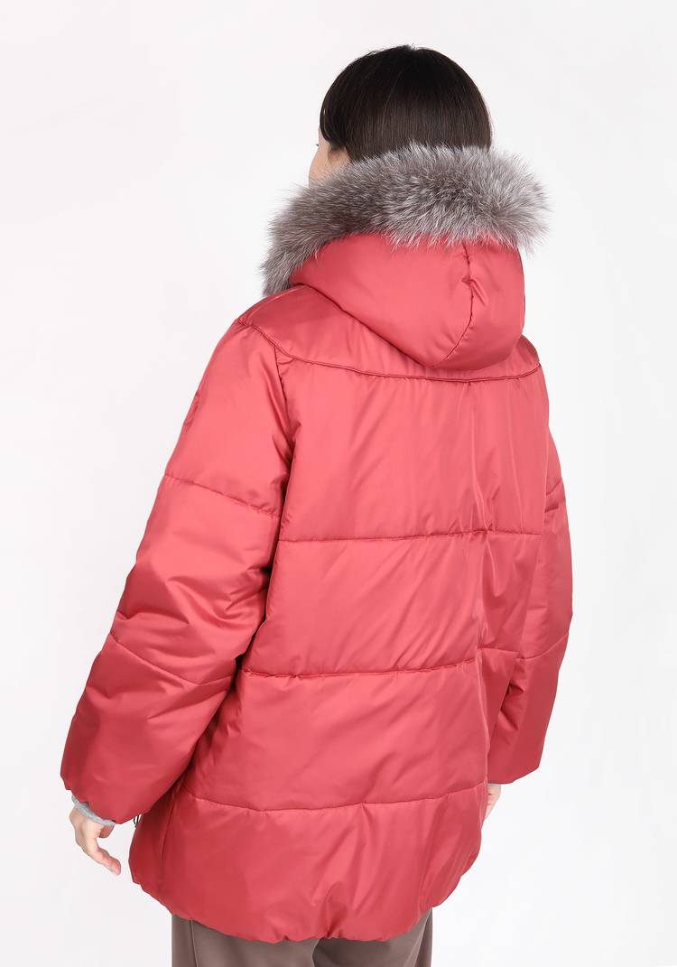 Куртка со съемным мехом на капюшоне шир.  750, рис. 10