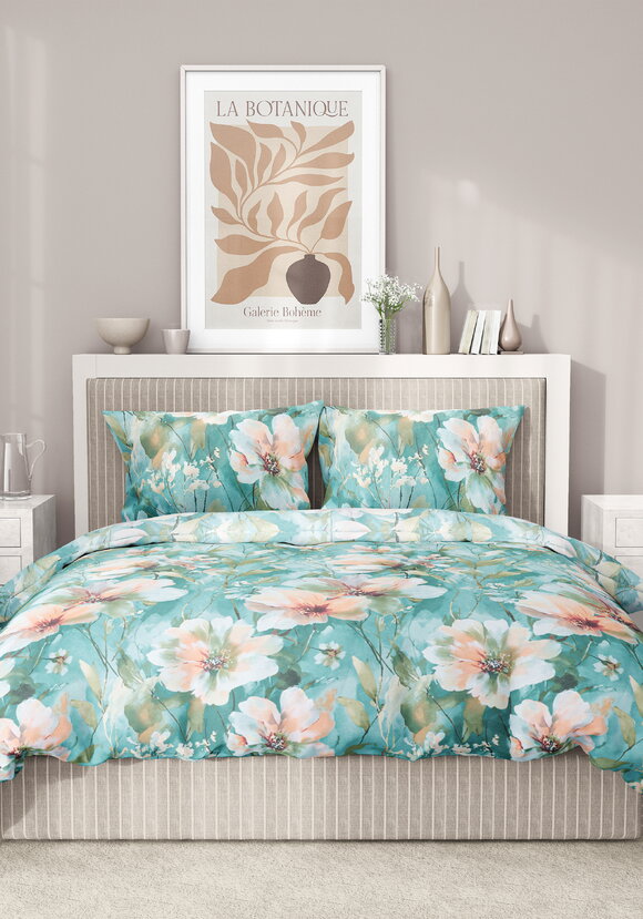 КПБ бязь Цветочная рапсодия шир.  580, рис. 16