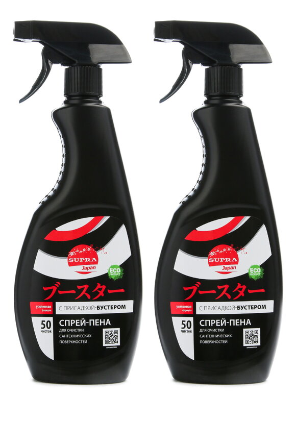 Спрей-пена для очистки сантехники, 2 шт. шир.  580, рис. 1
