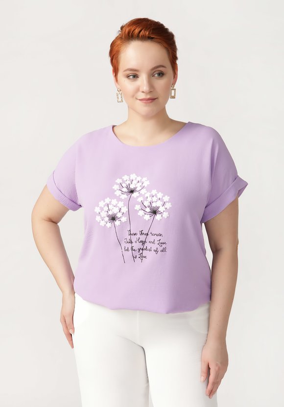 Блуза Полет мыслей шир.  580, рис. 16