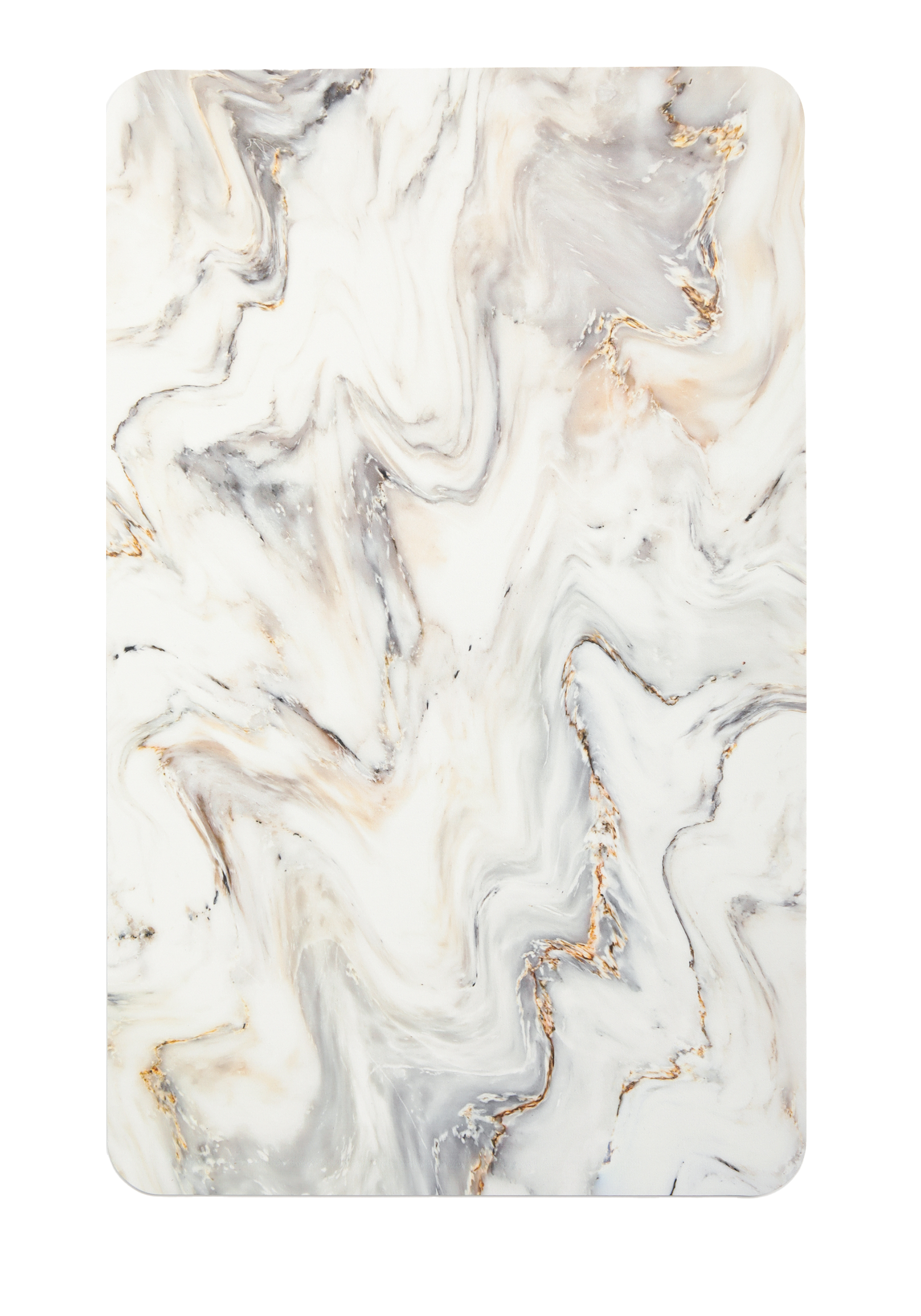 Коврик для ванной "Мрамор", цвет белый мрамор, размер 50*80 - фото 1