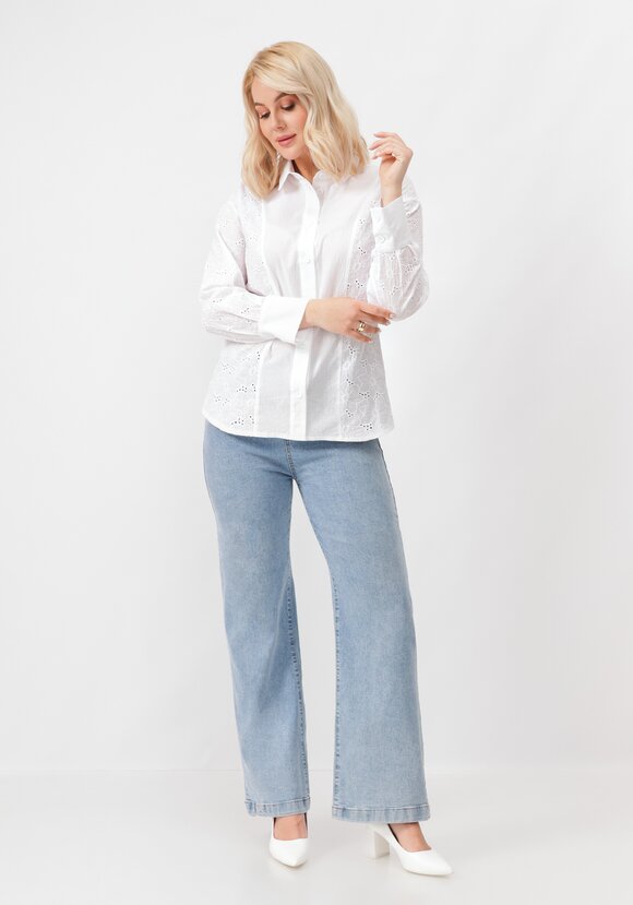 Рубашка со вставками из шитья шир.  580, рис. 2