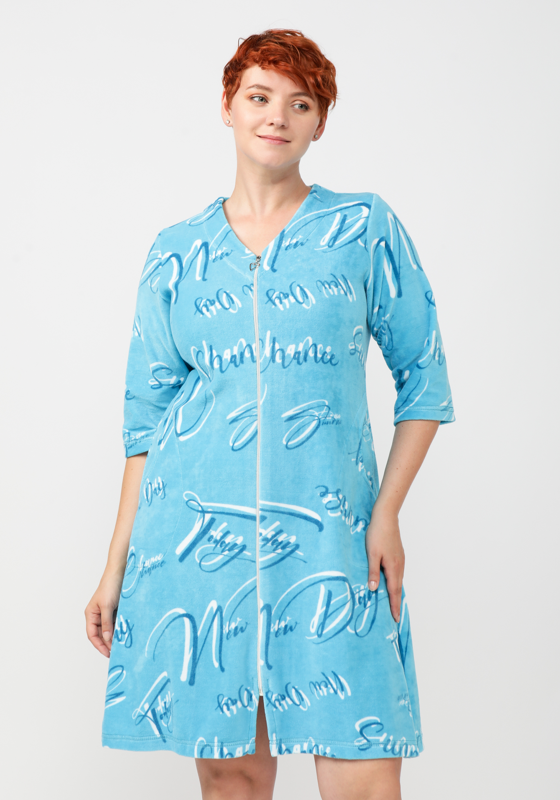 

Халат "Делфин", Голубой