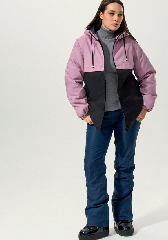 Куртка с капюшоном на молнии шир.  580, рис. 2